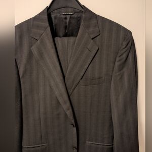 Canali Charcoal Gray Suit